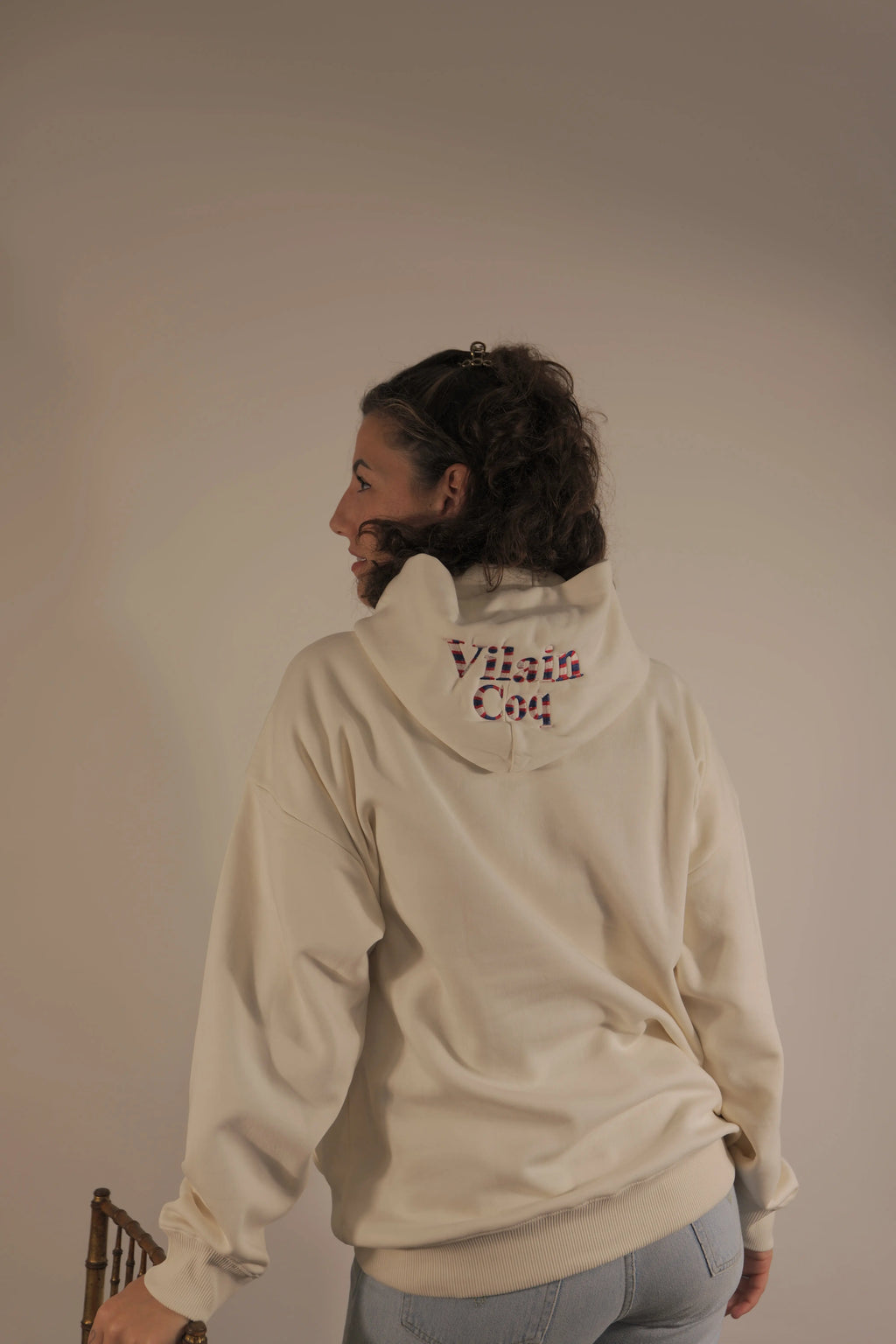 Sweat à capuche Vilain Coq