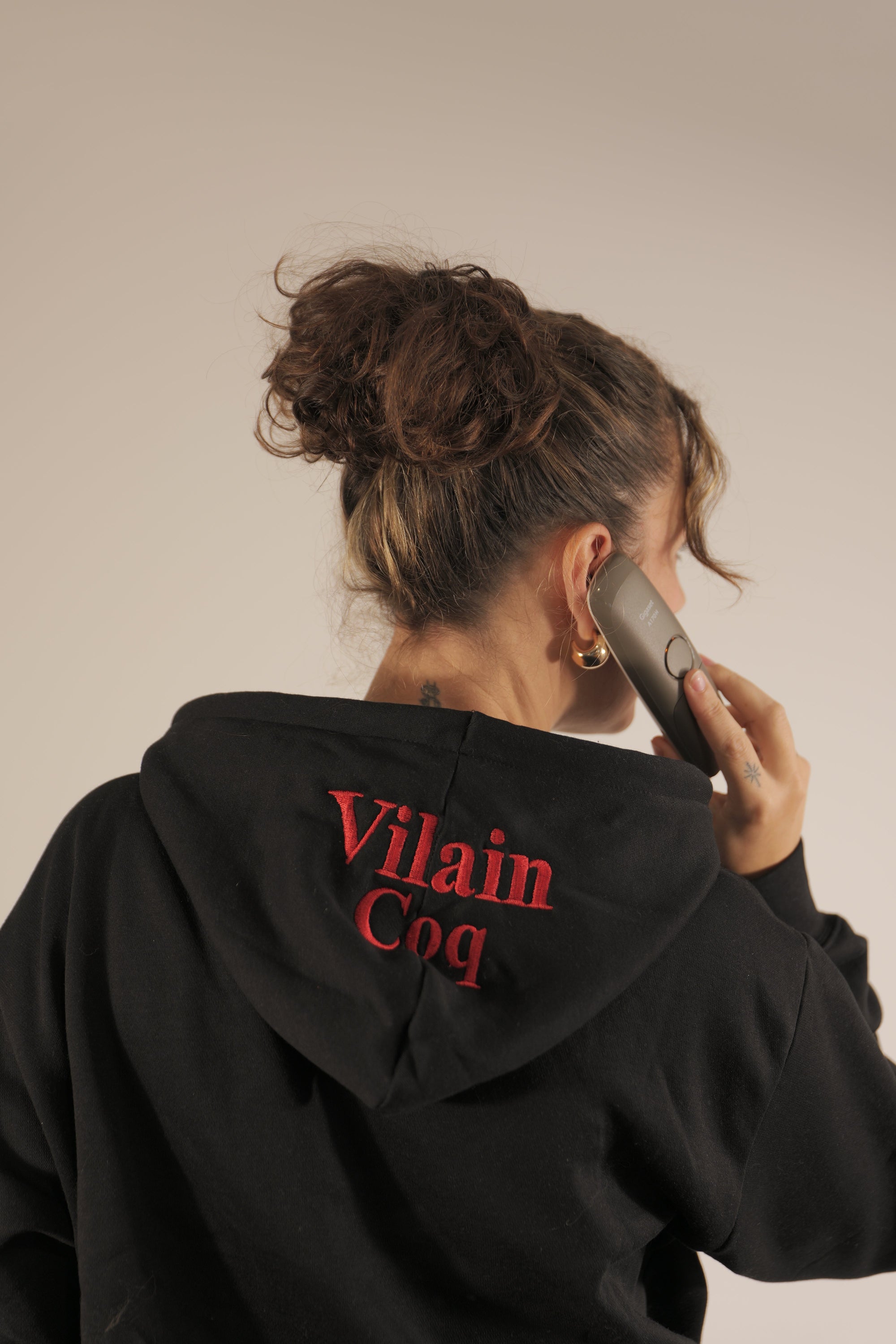 Sweat à capuche Vilain Coq