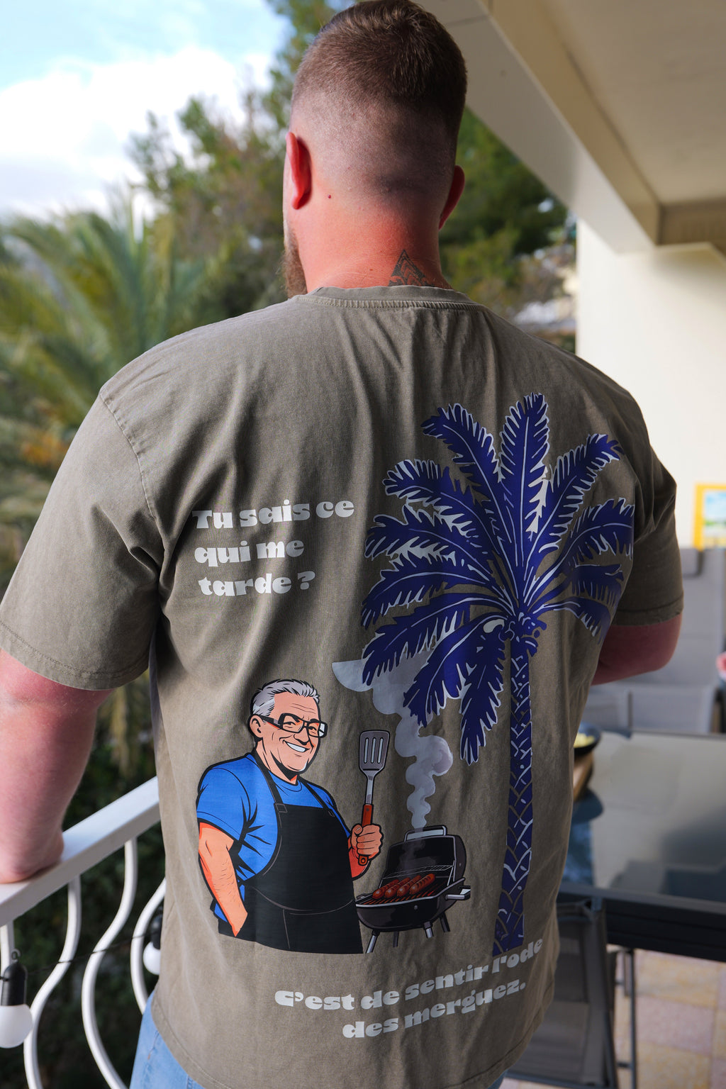T-shirt Merguez Vilain Coq