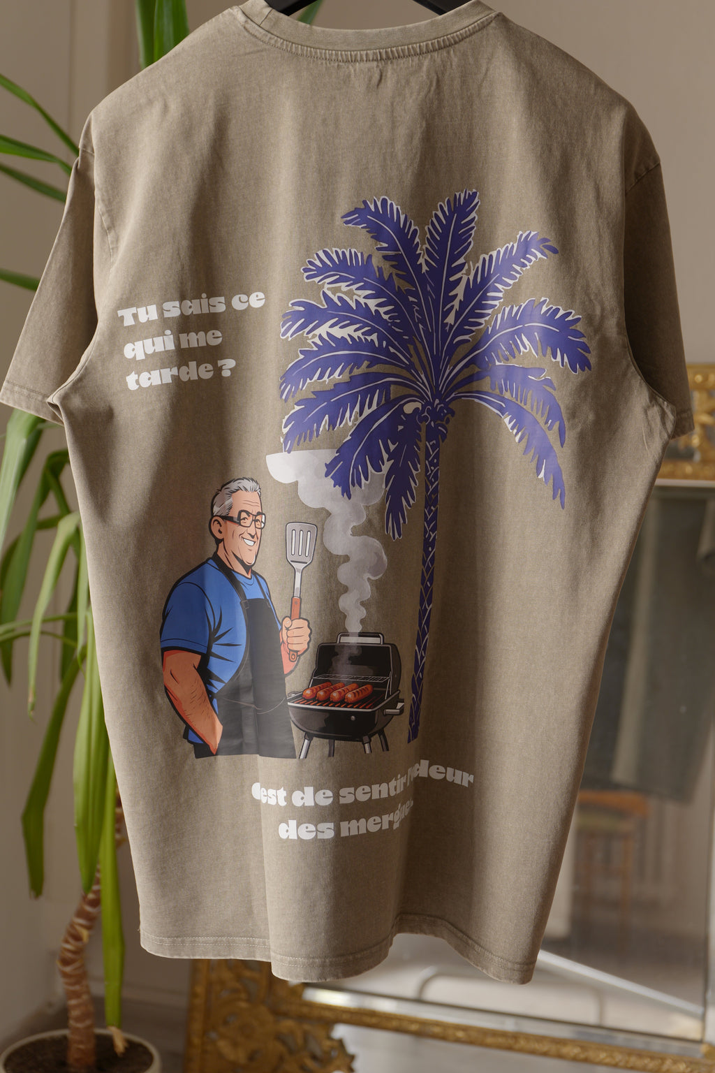 T-shirt Merguez Vilain Coq