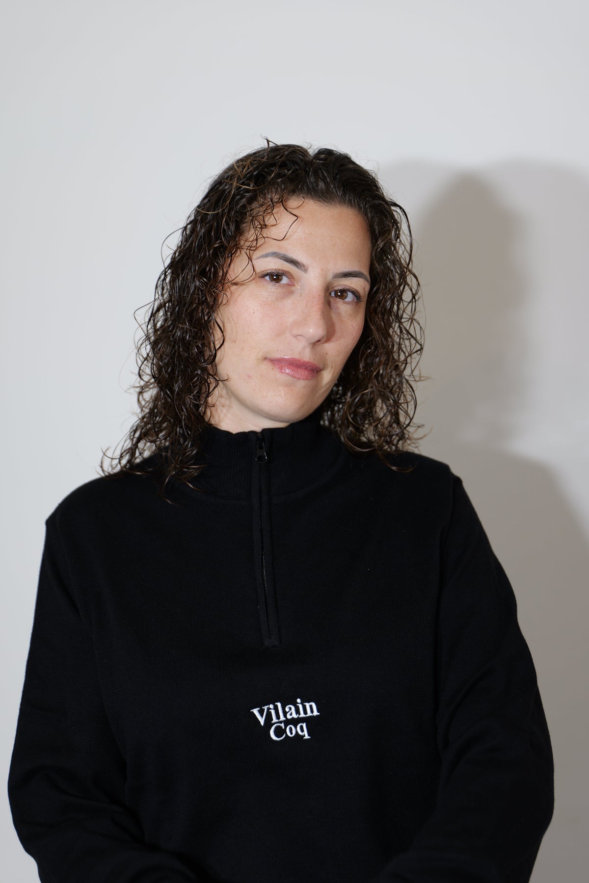 Pull col cheminée Vilain Coq