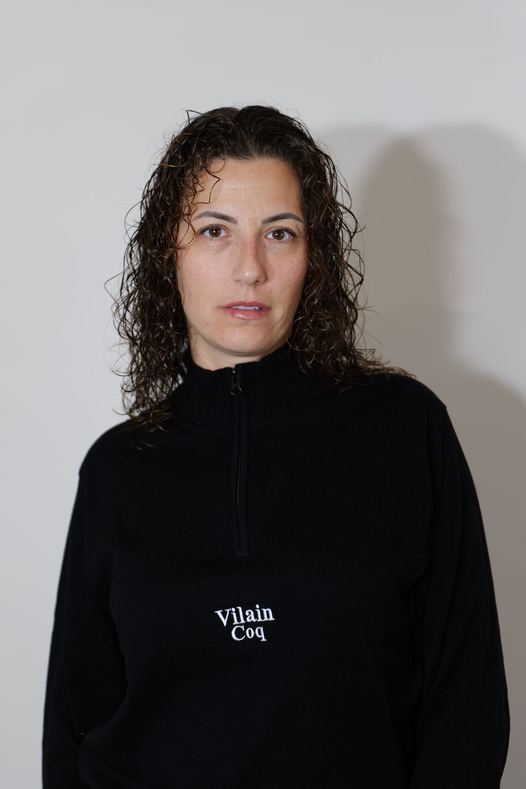 Pull col cheminée Vilain Coq