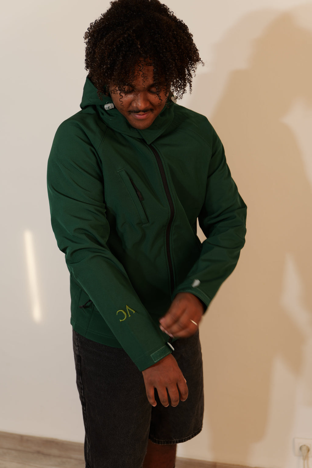 Veste Softshell à capuche Vilain Coq