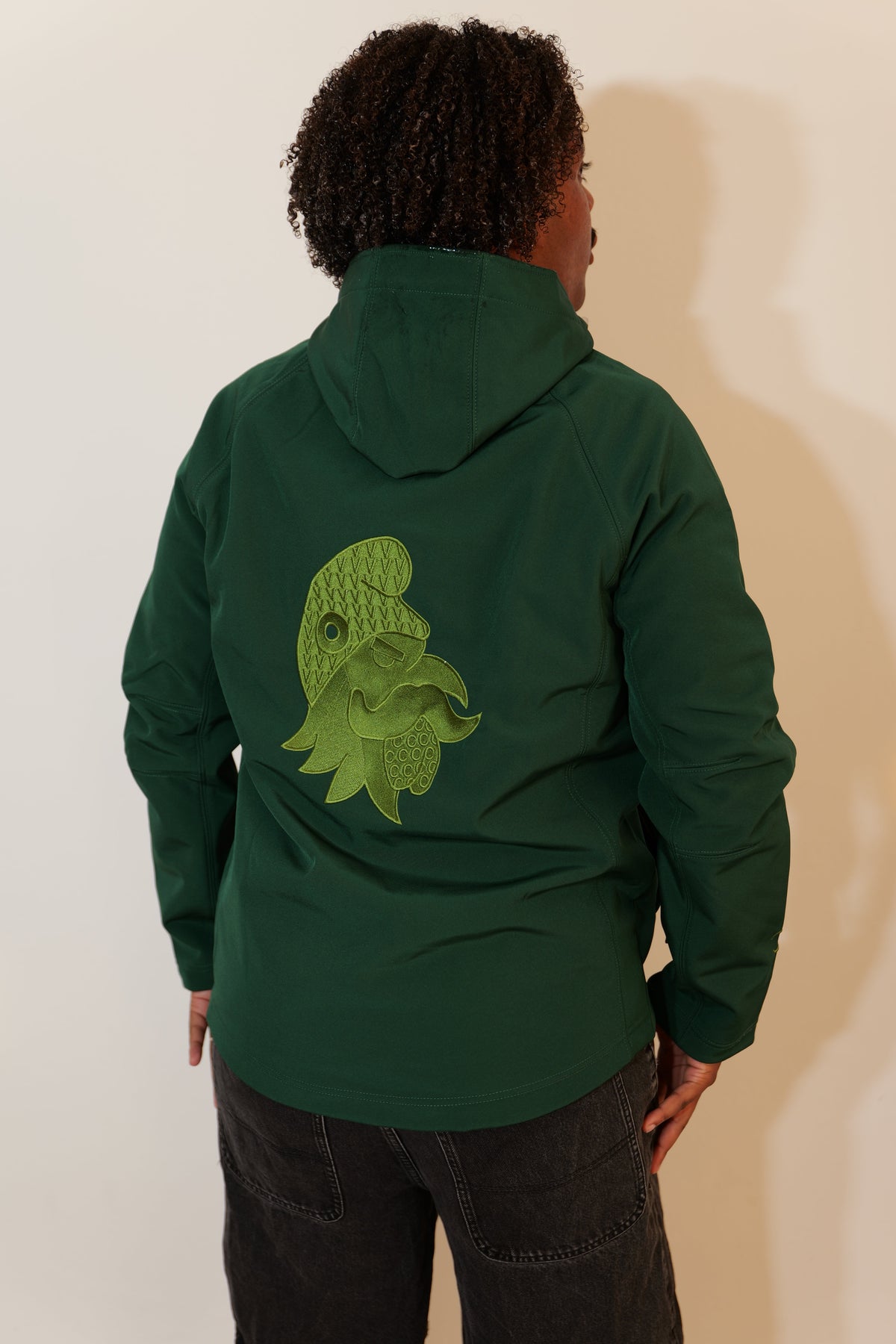 Veste Softshell à capuche Vilain Coq
