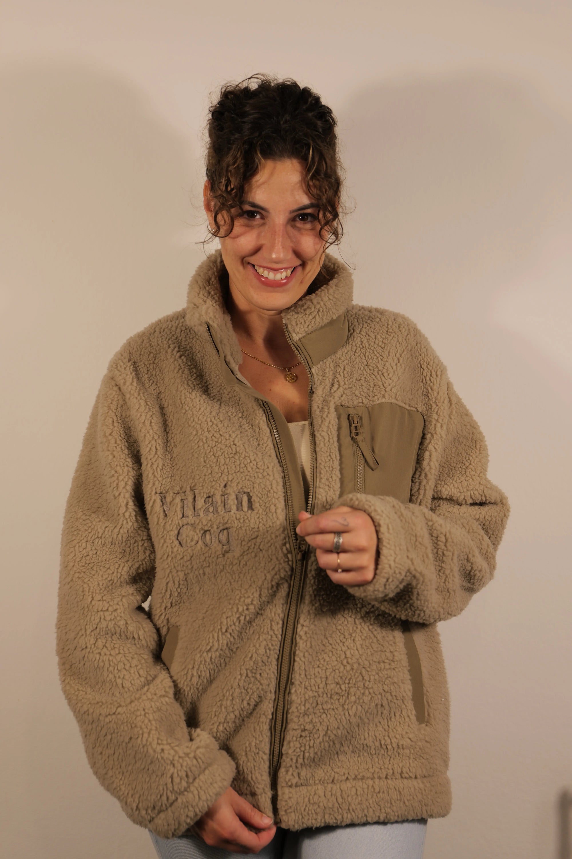 Veste sherpa Vilain Coq