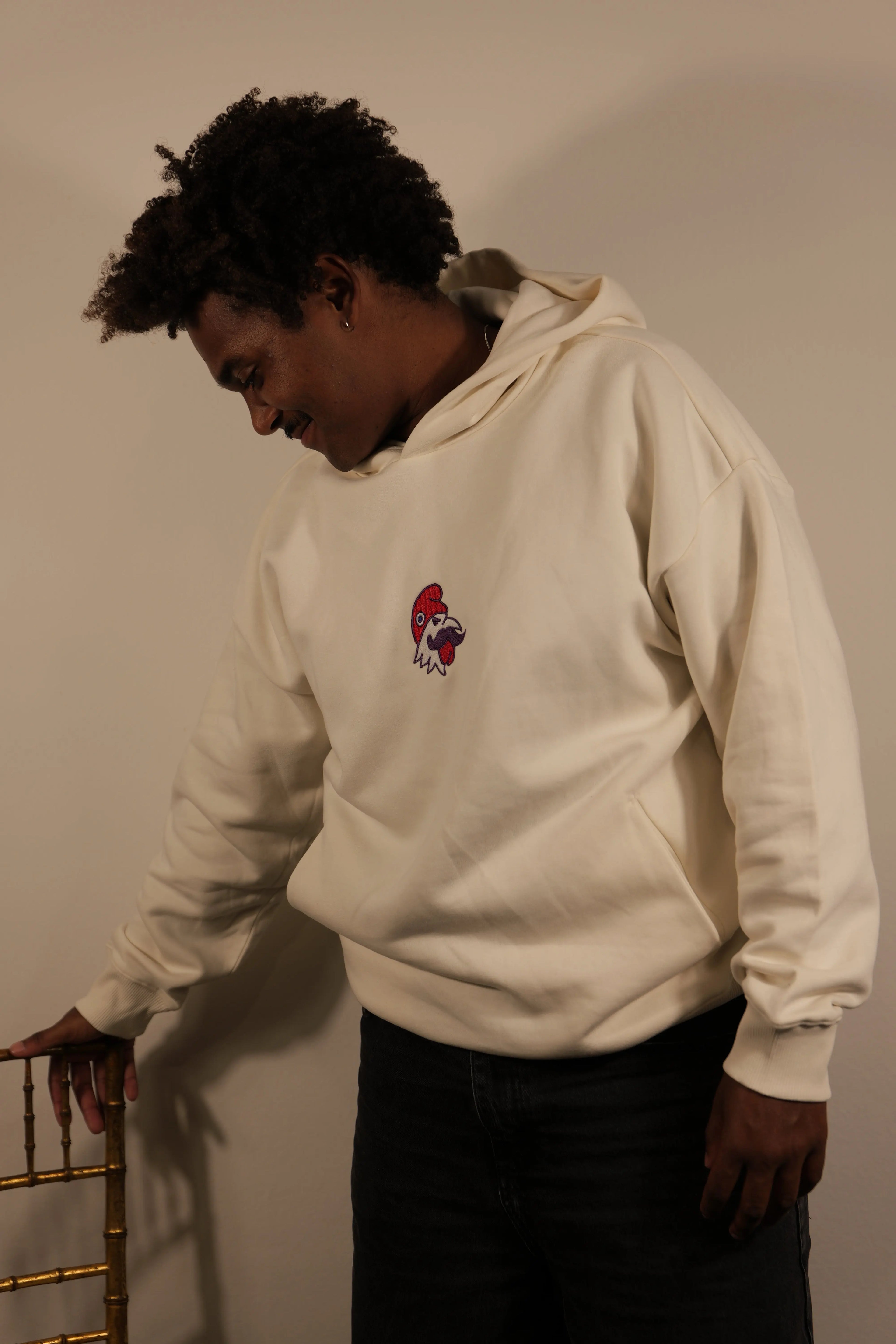 Sweat à capuche Vilain Coq