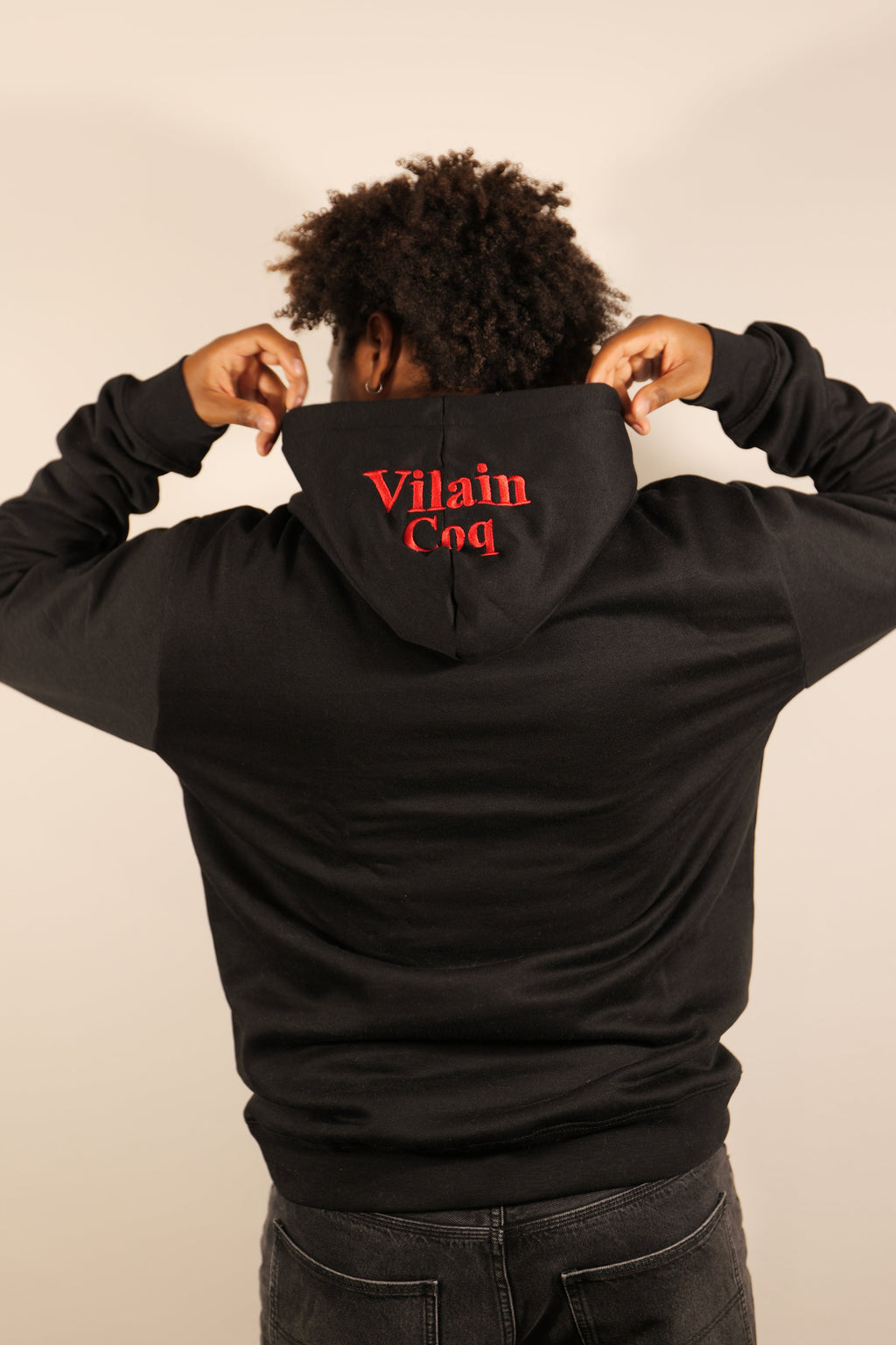 Sweat à capuche Vilain Coq