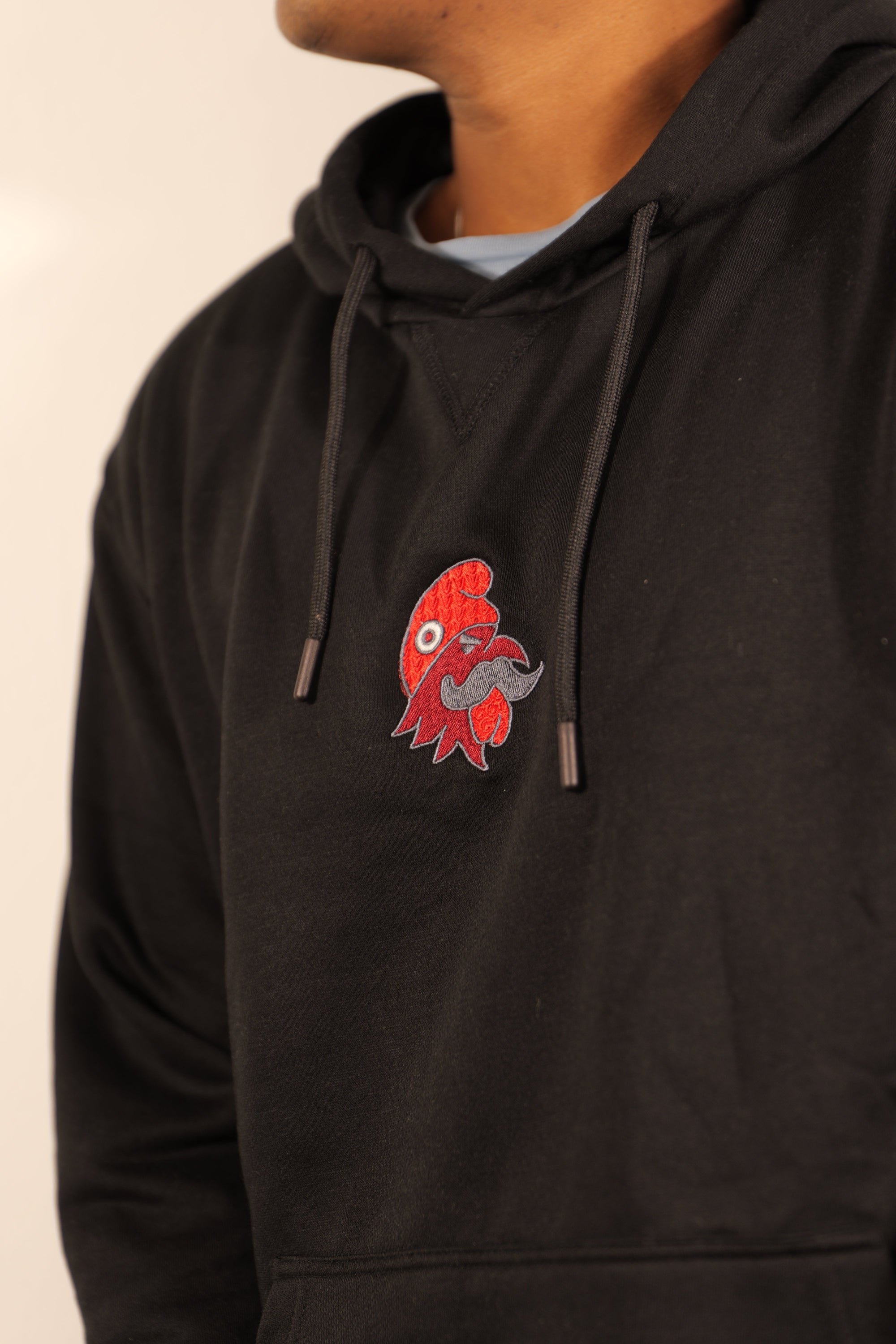 Sweat à capuche Vilain Coq