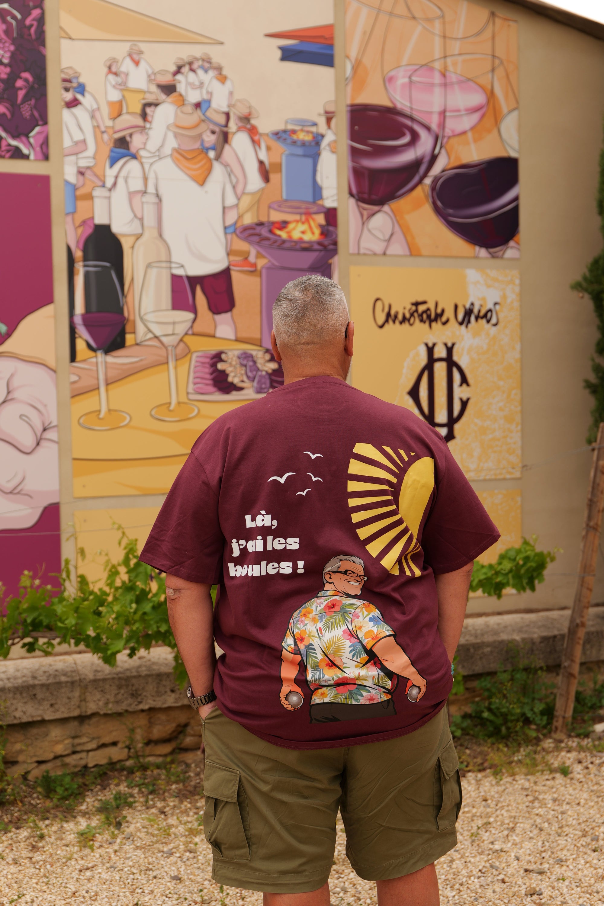 T-shirt Boules Vilain Coq