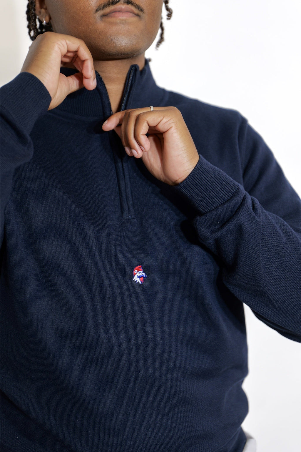 pull col cheminier Vilain Coq